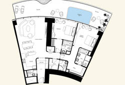 2 bedroom Mercedes-Benz Pagoda Suite